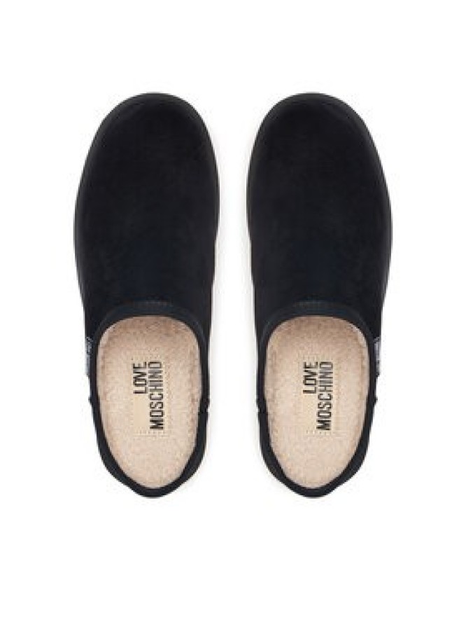 LOVE MOSCHINO Klapki JA10046L1PJAW000 Czarny