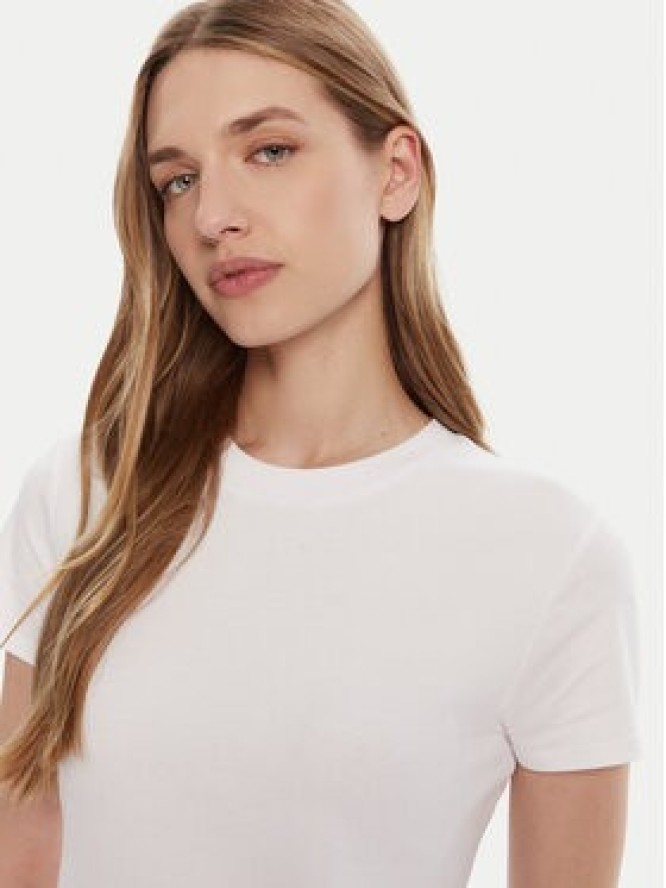 Calvin Klein T-Shirt LV044C216G Biały Regular Fit