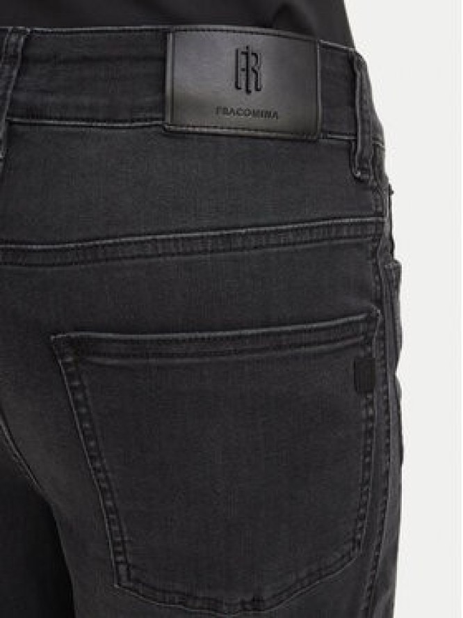 Fracomina Jeansy FP26WV3013D40493 Czarny Flared Leg
