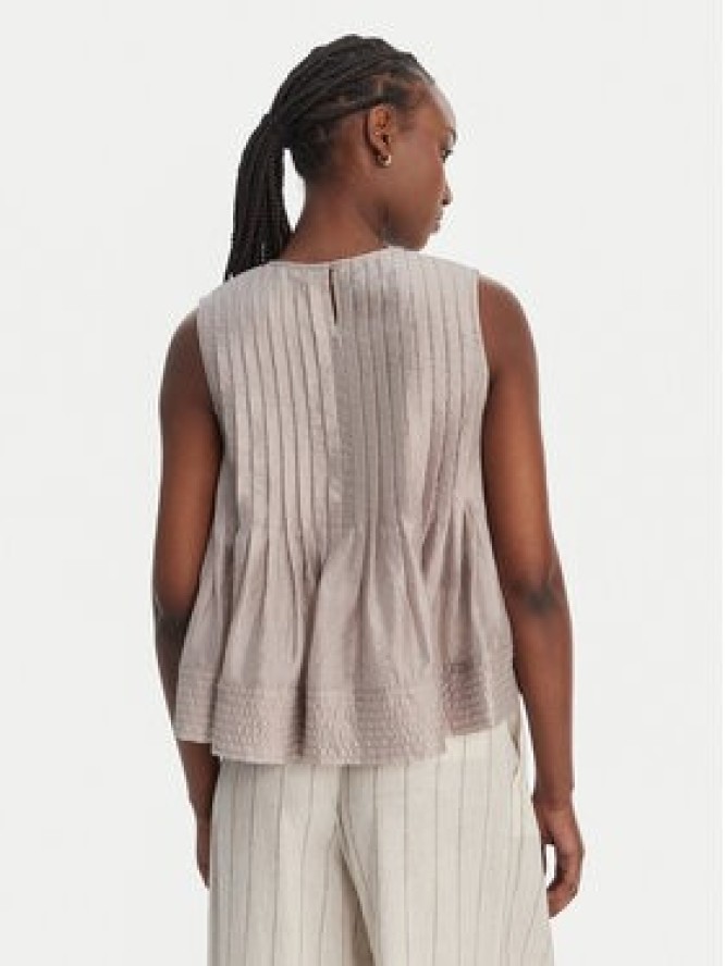 Eleh Bluzka SS260268 Beżowy Regular Fit