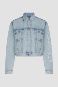 KARL LAGERFELD Kurtka jeansowa damska KLxDisney, Rozmiar M