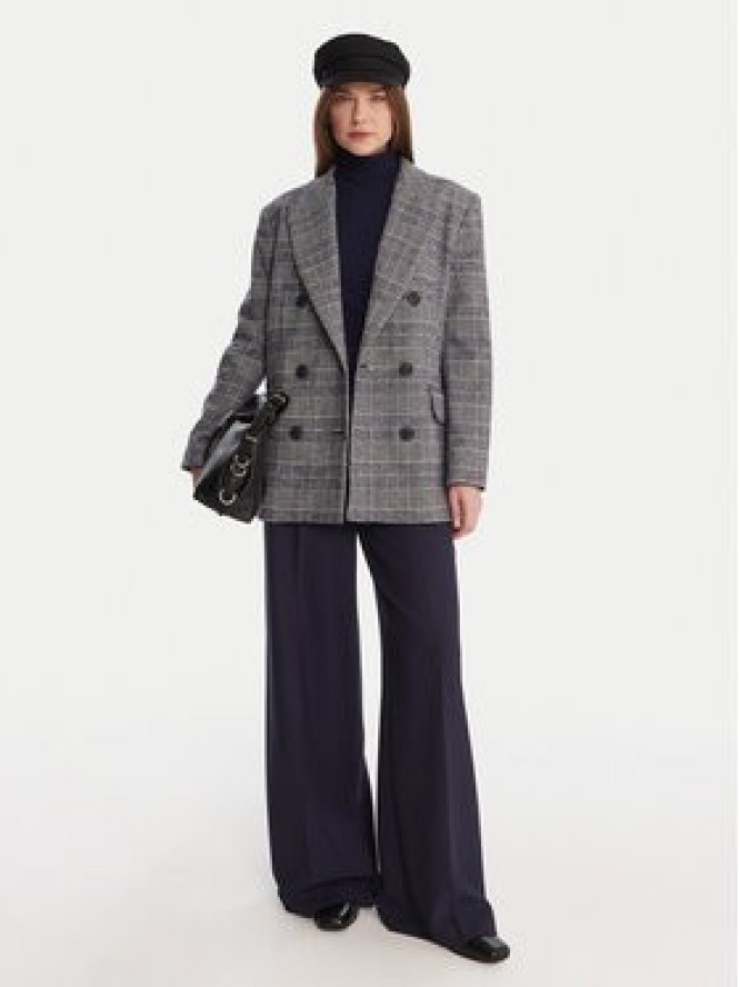 MAX&Co. Marynarka Iames 2526046084200 Szary Relaxed Fit