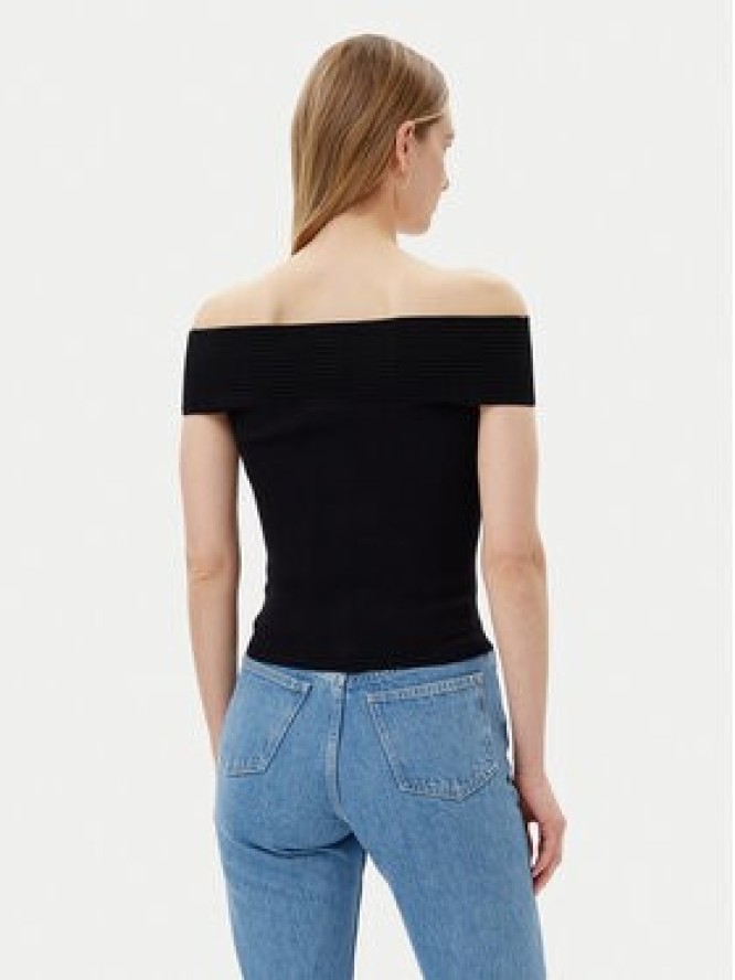 Morgan Sweter 251-MDONA M Czarny Regular Fit