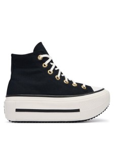 Converse Trampki Chuck Taylor All Star Lift Double Stack Lace A20780C Czarny