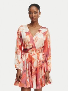 Marciano Guess Sukienka koktajlowa G6GK58 W2214 Pomarańczowy Regular Fit