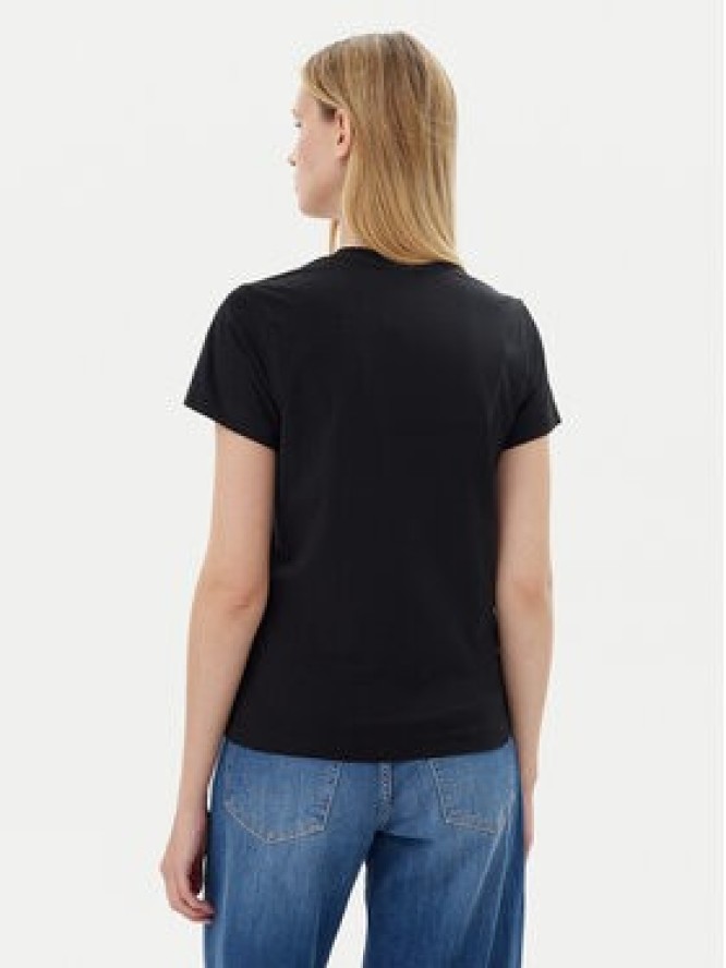 Guess T-Shirt V4YI21 KCDH1 Czarny Slim Fit