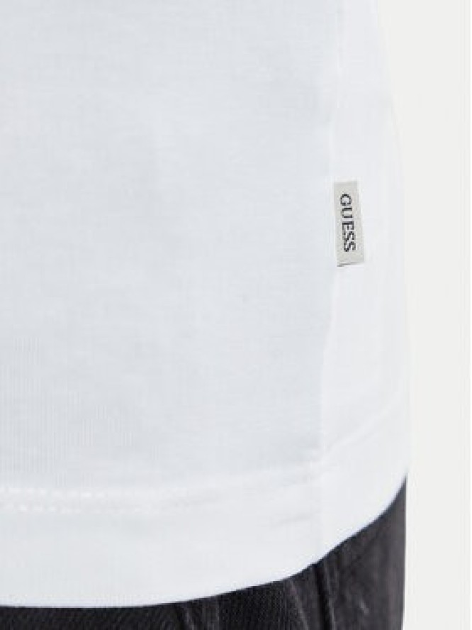 Guess Jeans T-Shirt W6YI16 K3995 Biały Slim Fit