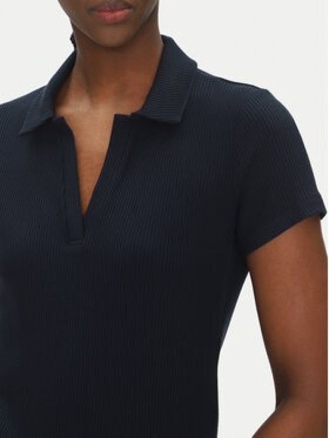 EA7 Emporio Armani Polo 7W000490 AF12654 UB102 Granatowy Regular Fit