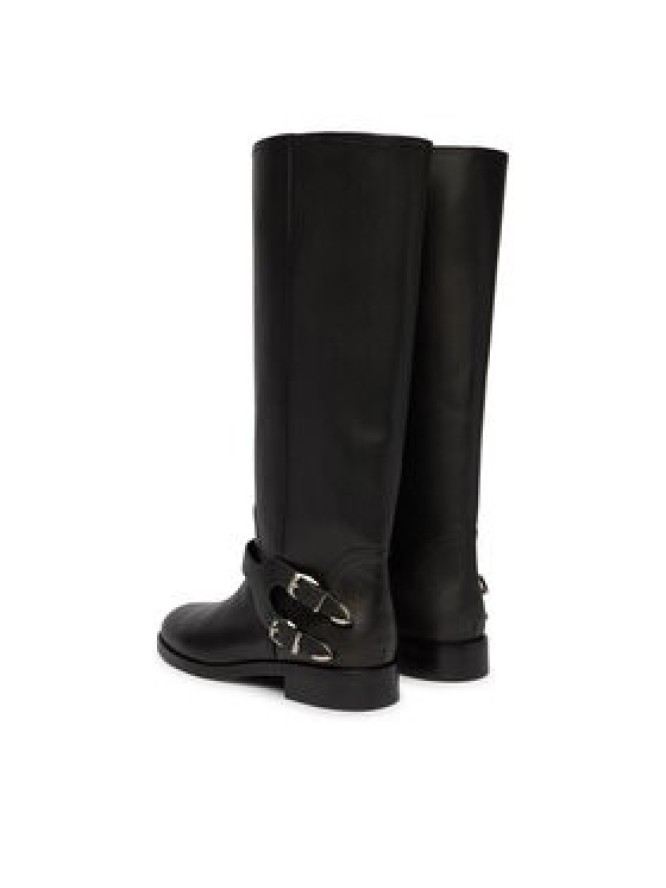 PINKO Oficerki Cheval 02 SD0635P001 Czarny