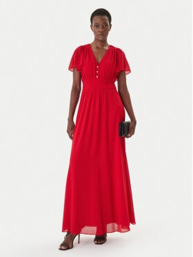 Morgan Sukienka wieczorowa 261-RLUCY Czerwony Regular Fit