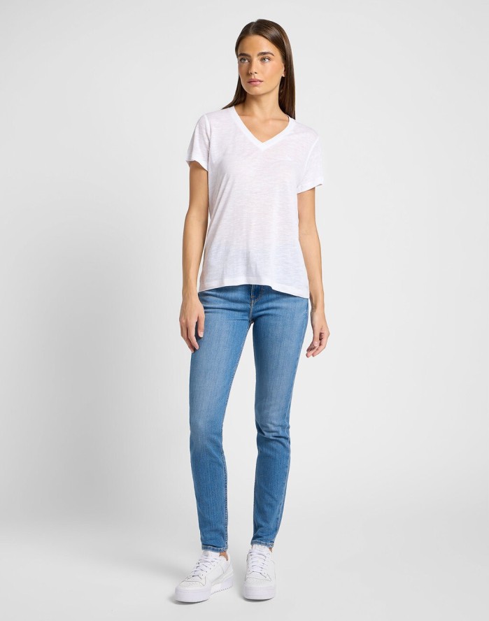 LEE DAMSKIE SPODNIE JEANSOWE SCARLETT HIGH OUTER LIMIT 112359639 L626016290