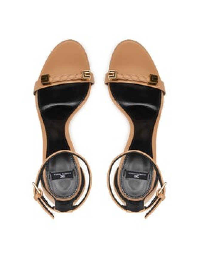 Elisabetta Franchi Sandały SA12L61E2 Beżowy