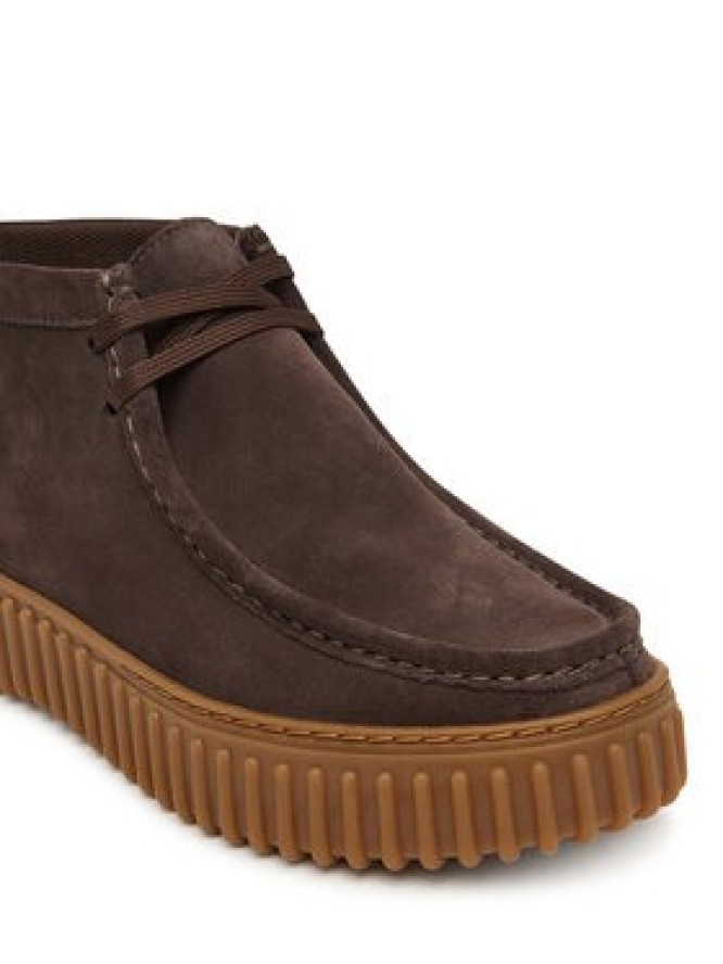 Clarks Trzewiki Torhill Moss 26185345 Brązowy ciemny
