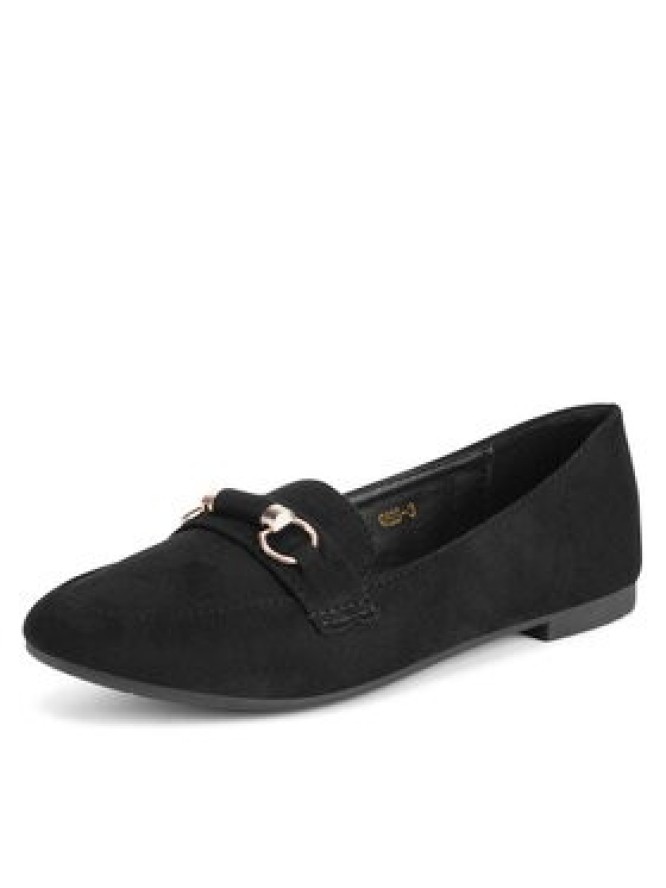 DeeZee Loafersy QHS-3 Czarny