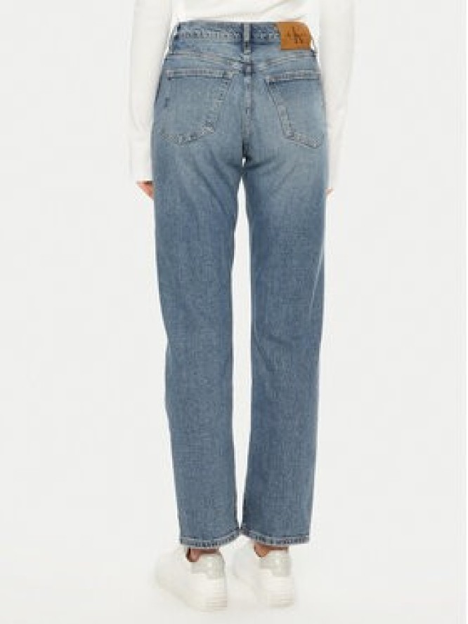 Calvin Klein Jeans Jeansy Authentic J20J224508 Niebieski Straight Fit