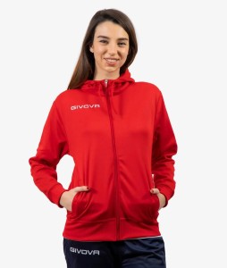 Bluza sportowa Givova Polarfleece 500 czerwona
