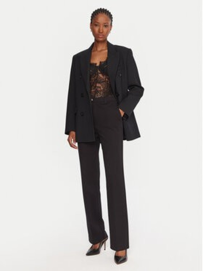 Guess Spodnie materiałowe W5YB66 KCMU2 Czarny Regular Fit