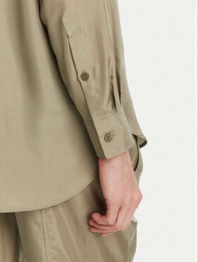 Marella Koszula Alec 2513111015 Zielony Regular Fit