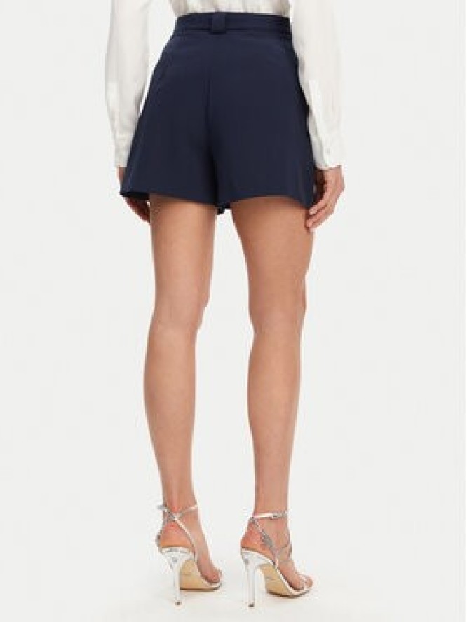 Guess Szorty materiałowe W5GD0I WH9Y2 Granatowy Loose Fit
