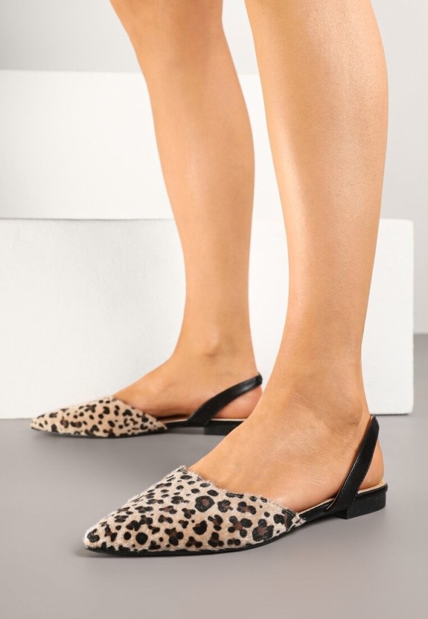 Panterkowe Sandały na Wsuwanie Wenorea