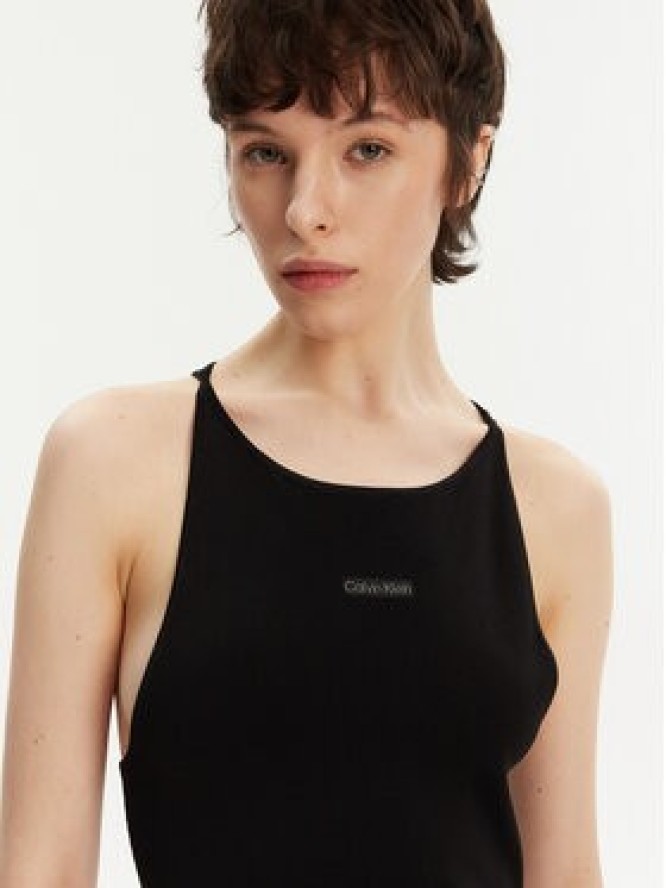 Calvin Klein Jeans Sukienka codzienna J20J225296 Czarny Slim Fit