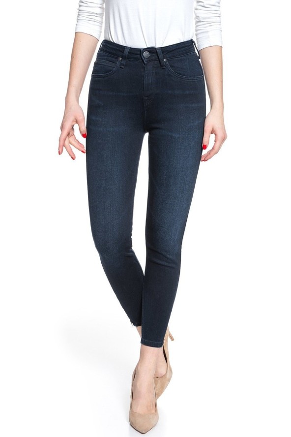 SPODNIE DAMSKIE LEE Scarlett High Zip MULBERRY L31BFGIT 112107014