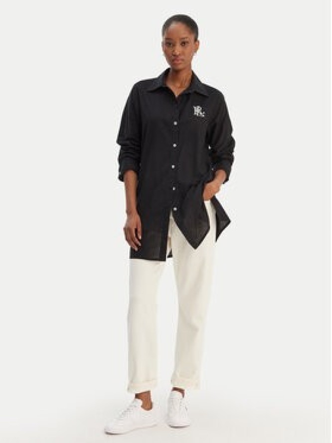 LAUREN RALPH LAUREN Koszula 20529276 Czarny Regular Fit