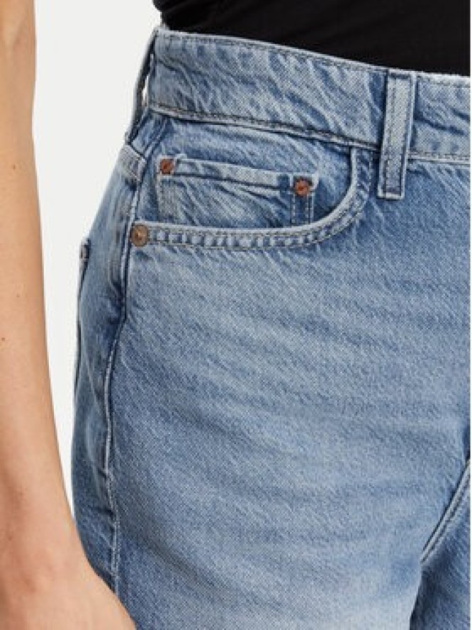 Guess Szorty jeansowe W5GD47 D5B94 Niebieski Regular Fit