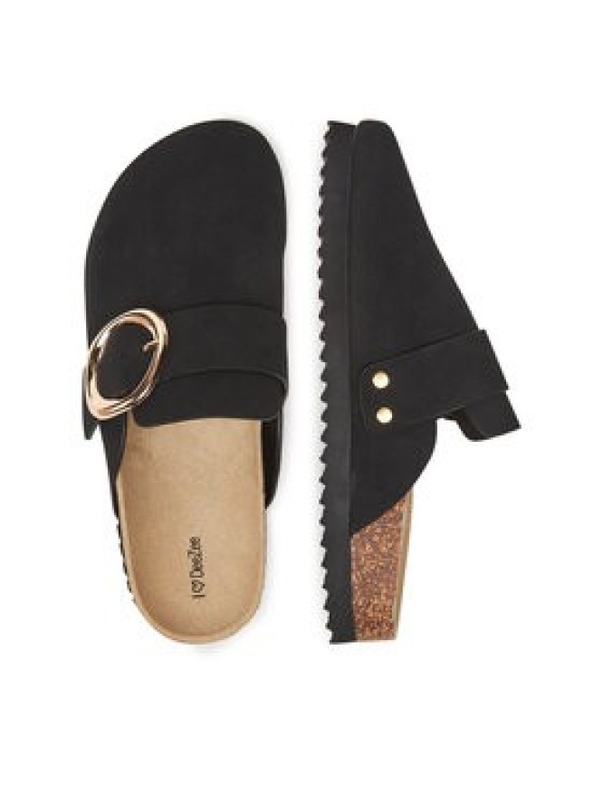 DeeZee Klapki T0613-61 Czarny