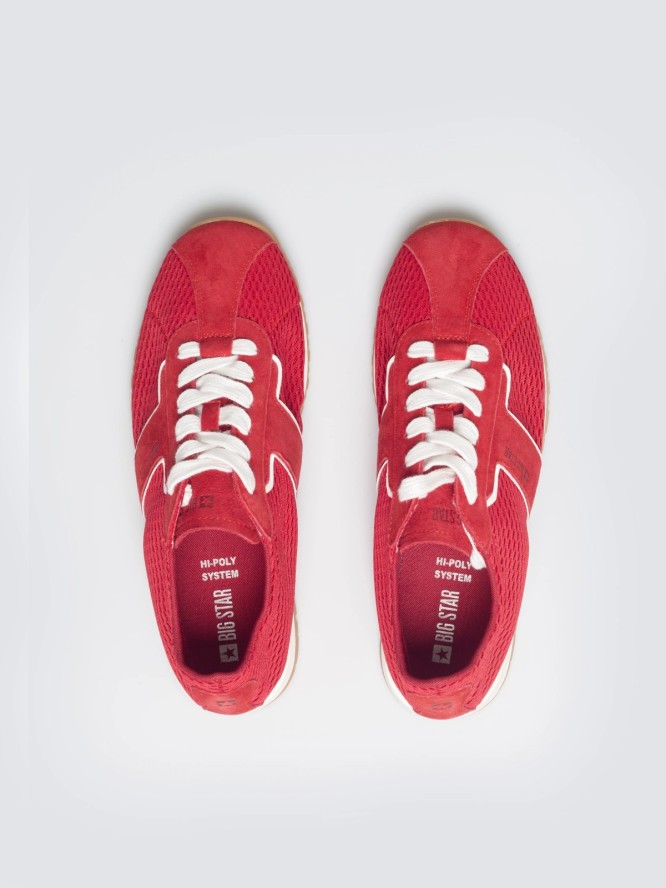 sneakersy damskie czerwone tt274656 603