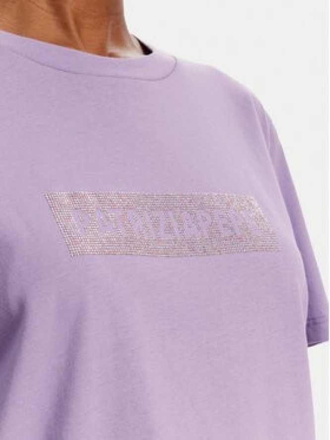 Patrizia Pepe T-Shirt 2M4422/J274-M531 Fioletowy Regular Fit