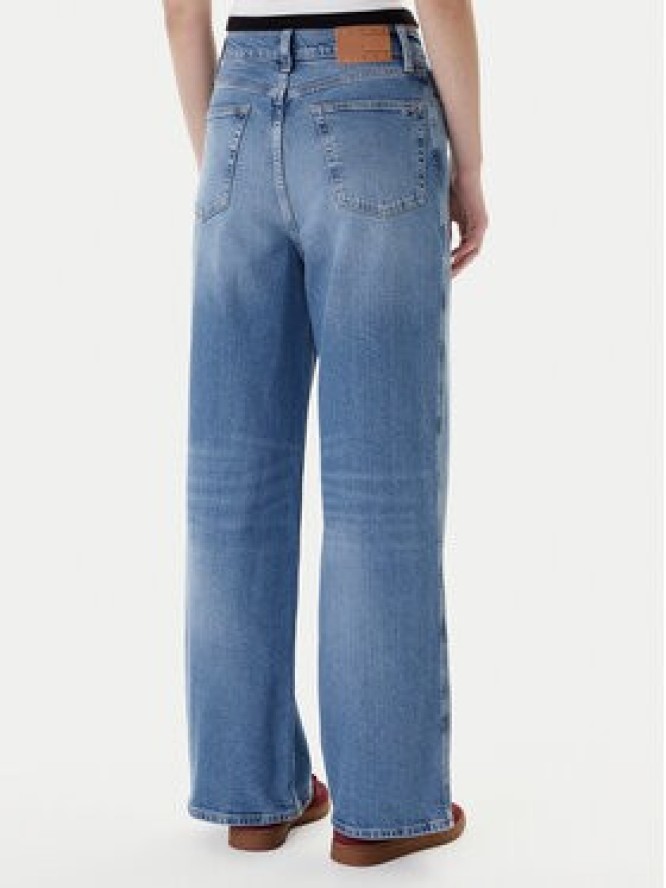 Tommy Jeans Jeansy Claire DW0DW21985 Niebieski Wide Leg