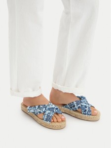 Liu Jo Espadryle Paros 03 SA6103 TX133 Niebieski