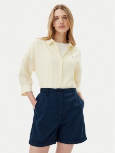 Tommy Hilfiger Koszula WW0WW46169 Żółty Loose Fit