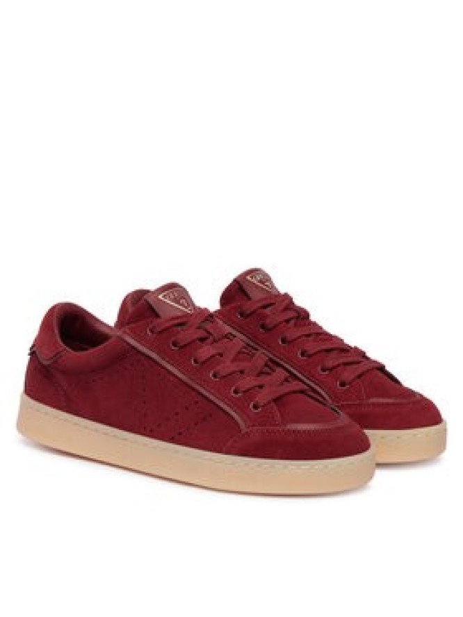 Guess Sneakersy FLTJHE SUE12 Bordowy