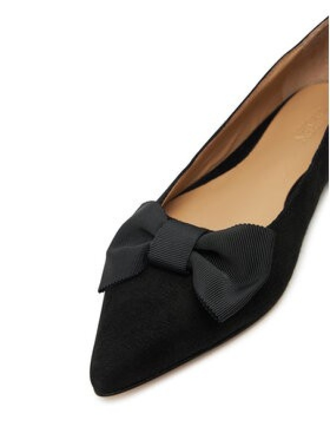 LAUREN RALPH LAUREN Baleriny Londyn 802955323002 Czarny