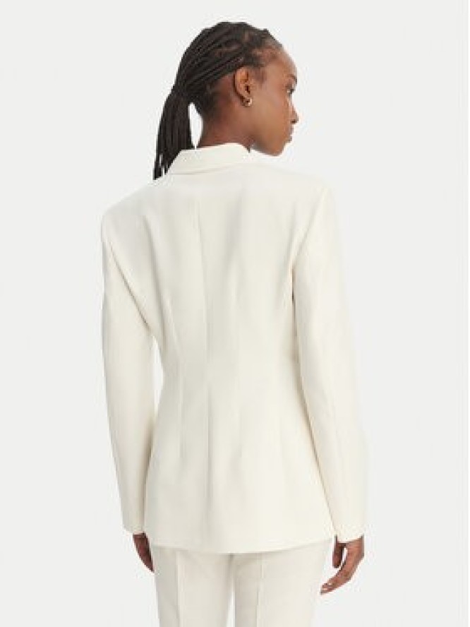 HUGO Marynarka Asmalla 50561450 Écru Regular Fit