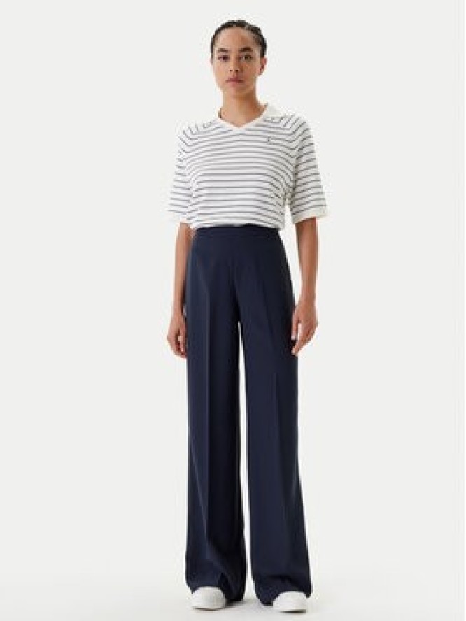 Tommy Hilfiger Polo WW0WW45694 Granatowy Regular Fit