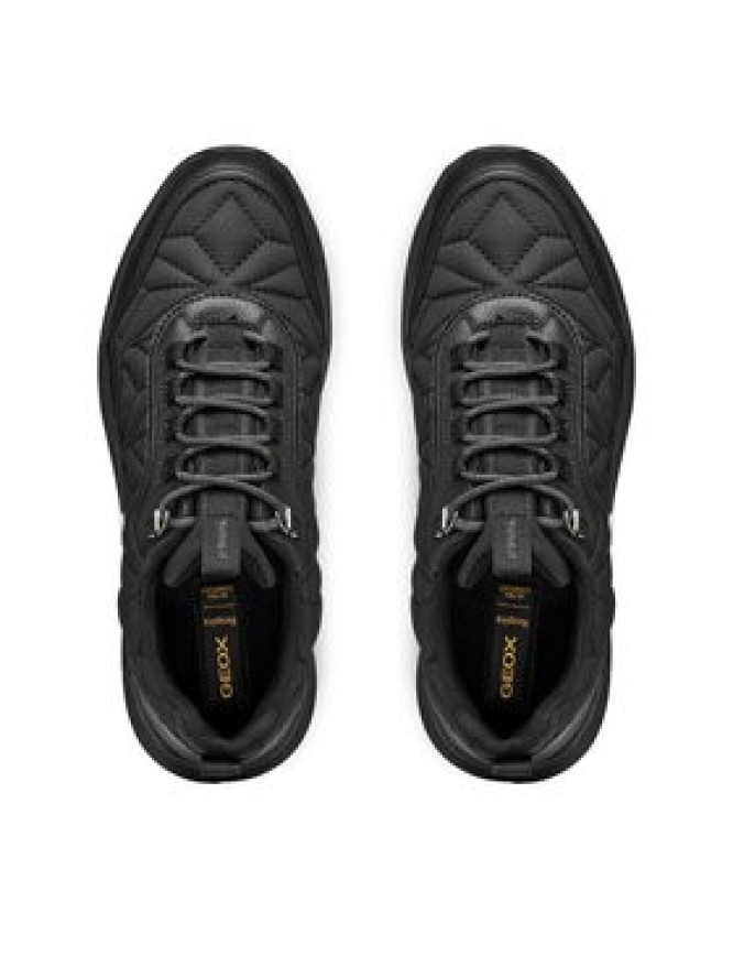 Geox Sneakersy D Spherica Actif X2 D46WPD 0FU85 C9999 Czarny