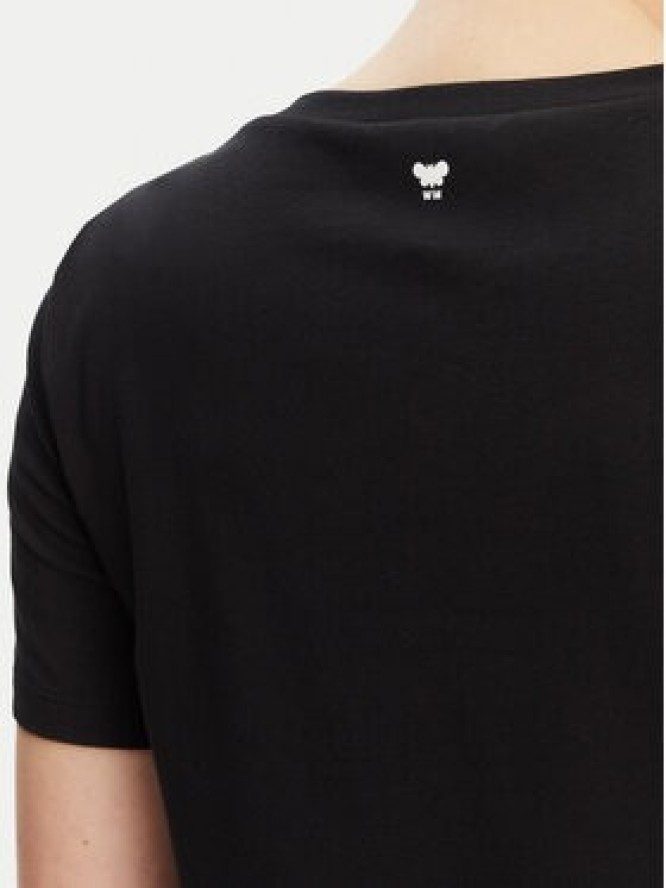 Weekend Max Mara T-Shirt Multib 2525976011 Czarny Regular Fit