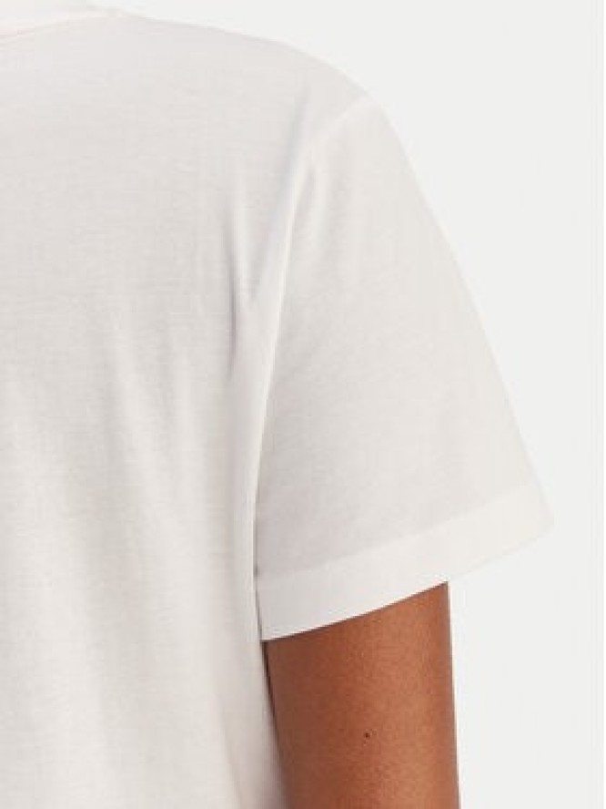 BOSS T-Shirt Elove 50554696 Biały Slim Fit