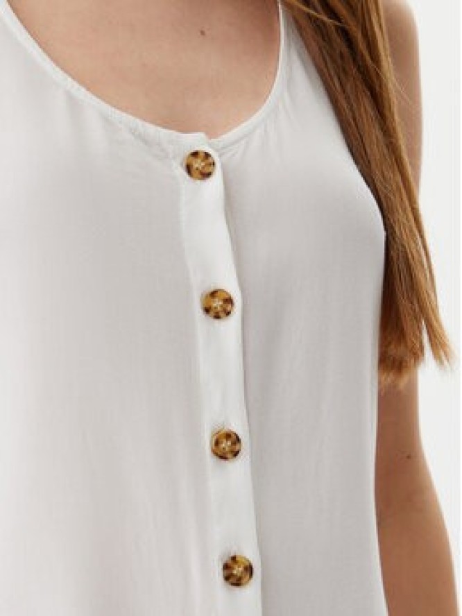 Vero Moda Top Bumpy 10325830 Biały Standard Fit