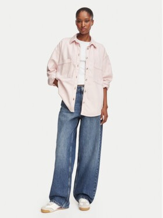 HUGO Kurtka jeansowa Garesa 50566763 Różowy jasny Regular Fit