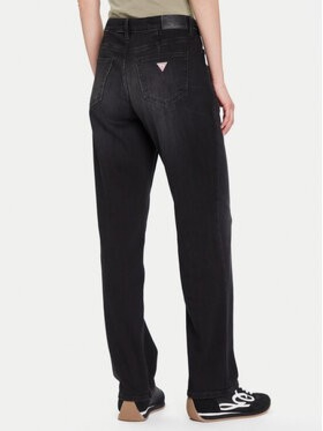 Guess Jeans Jeansy W5BA3O D0142 Czarny Relaxed Fit