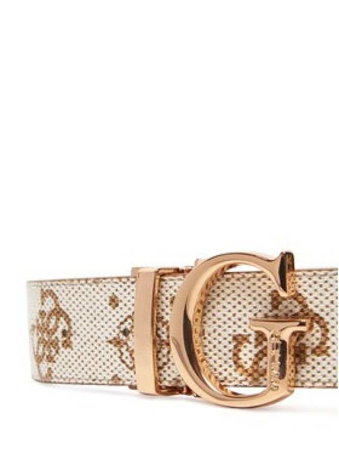 Guess Pasek Damski BW9268 P5330 Biały