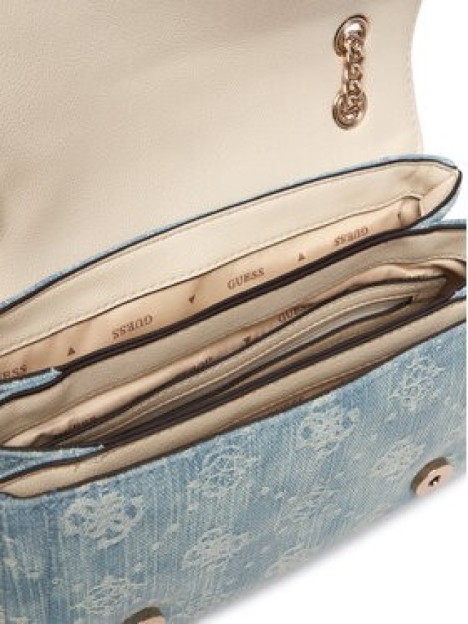 Guess Torebka Noelle II HWDL96 72210 Niebieski jasny