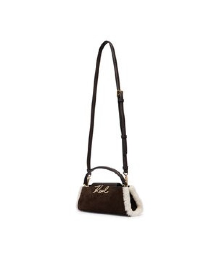 KARL LAGERFELD Torebka B4W30313 Brązowy ciemny