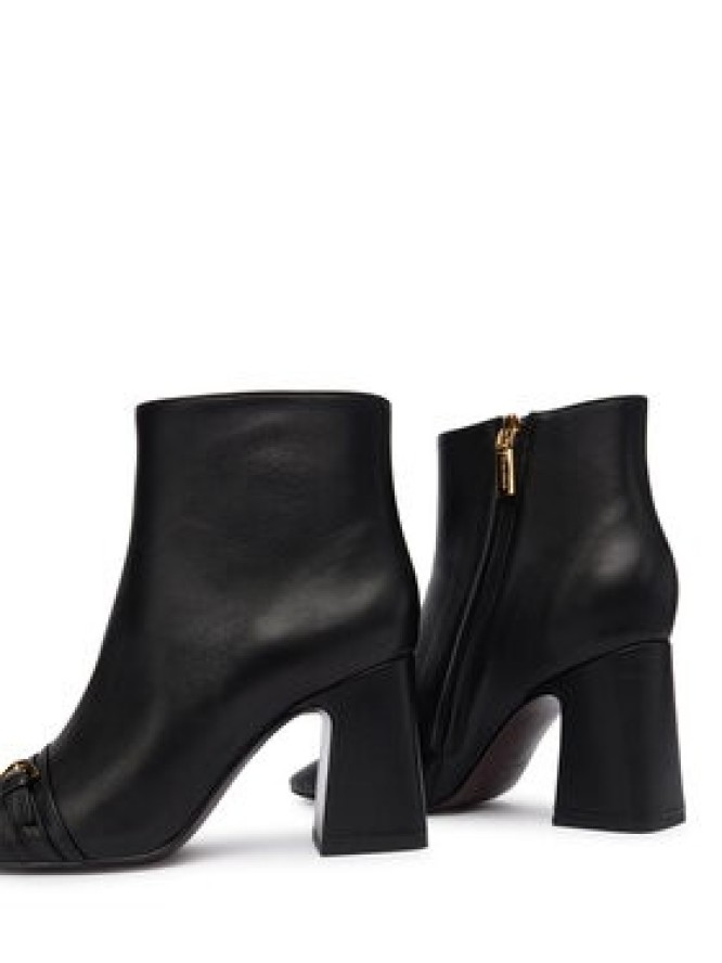 Coccinelle Botki E4 TCF 11 02 01 001 Czarny