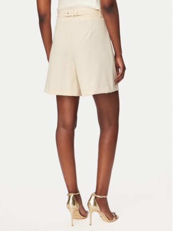 Rinascimento Szorty materiałowe CFC0127761003 Beżowy Regular Fit