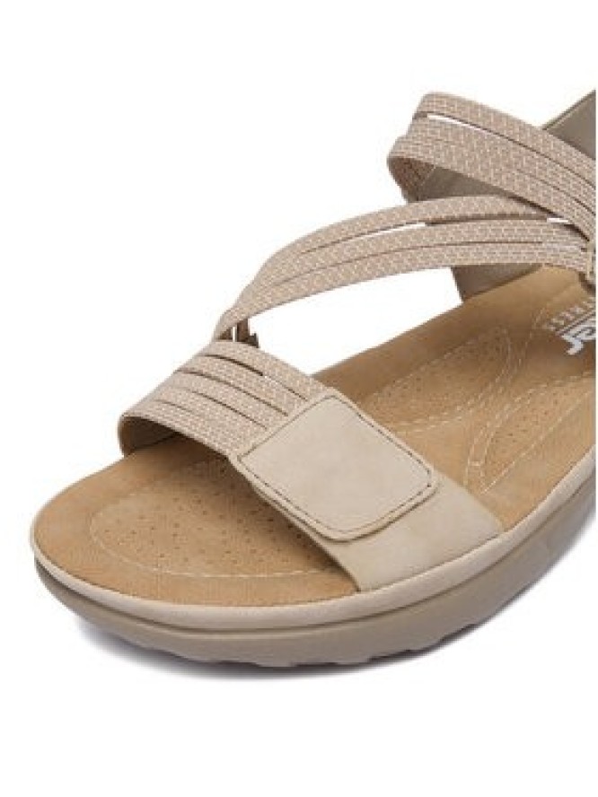 Rieker Sandały CEO-64870-62 Beżowy